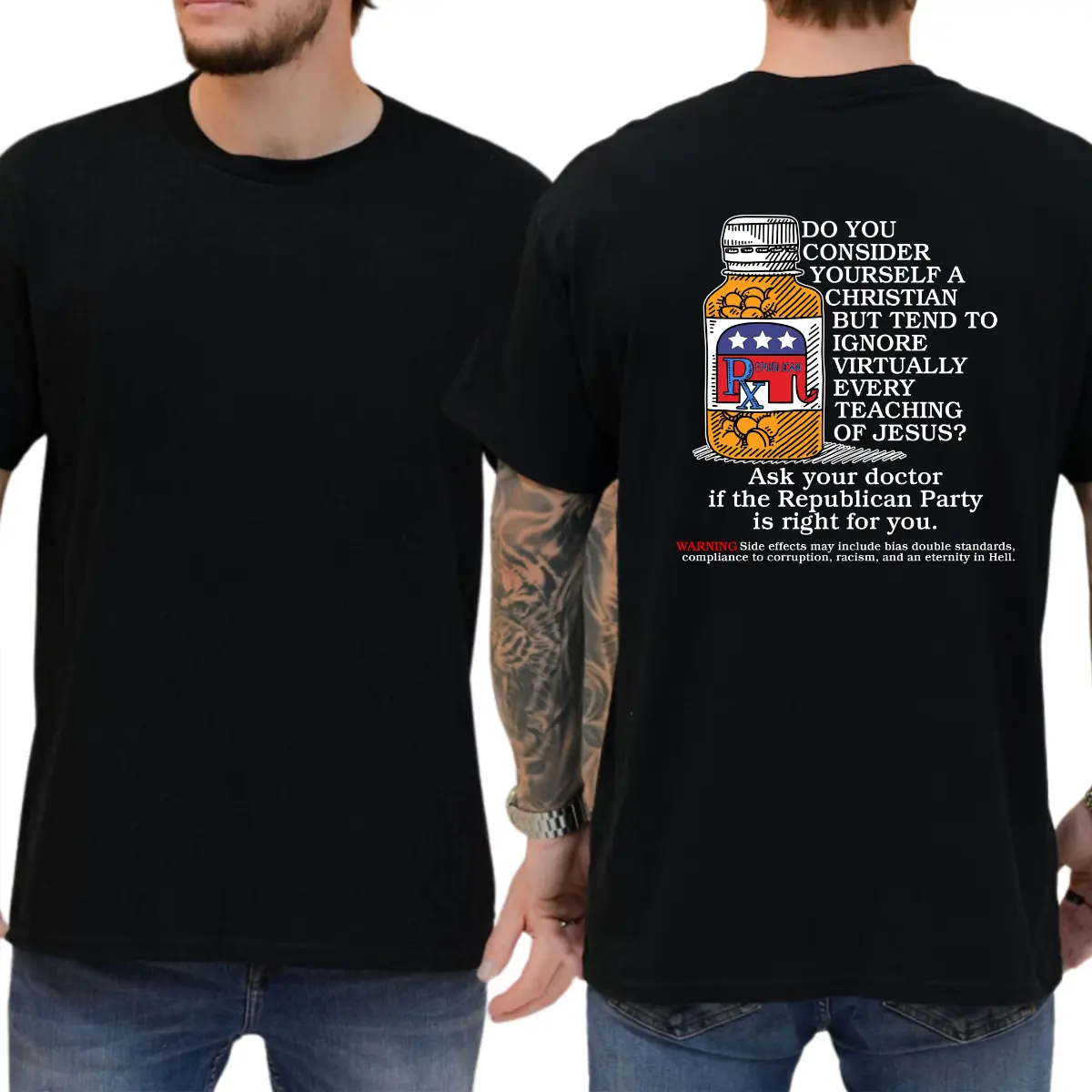 Ask Your Doctor If The Republican Party Is For You T-shirt, Funny Shirts, Democrat Shirt, Liberal Tee, 8647 Shirt