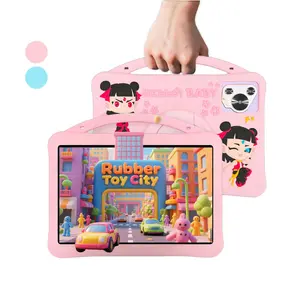 10.1 Inch Android Tablet, Parental Control Tablet with Dual Camera, Learning Game Switchable Tablet, Gift for Birthday, Christmas, Birthday