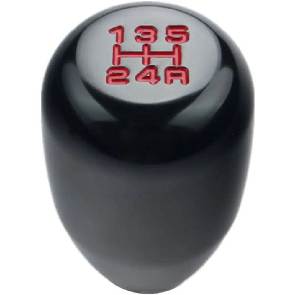 Universal JDM 5 Speed Manual Shift Knob M10x1.5 Screw On Color Black