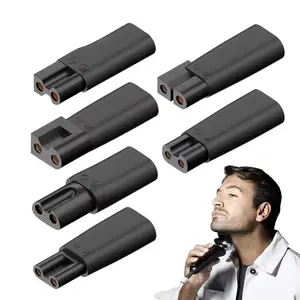 6 PCS Type-C Replacement Charger USB Adapter Fit for All Kinds Electric Hair Clippers Beard Trimmers Shavers Desk Lamps