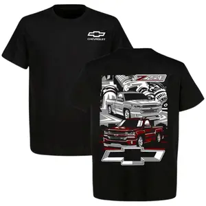 Z71 Chevy Truck Graphic Tee, 2 Sided Shirt For Chevy Lovers, Classic Garage Style Top, Car Enthusiast T-Shirt, Gift For Men Women, Full Size