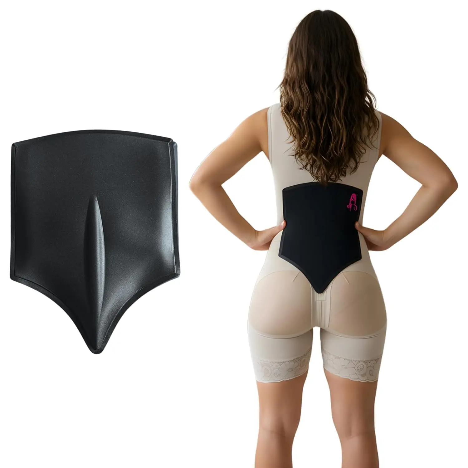 MUSE NOTE Back Lipo Board Post Surgery Liposuction 360 – Lumbar BBL Compression Support, Back Foam Pad, Tabla Moldeadora Lumbar, Lipo Back Board After Surgery