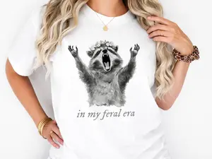 Graphic Cotton T-shirt for Women, Ideal for Summer and All Seasons