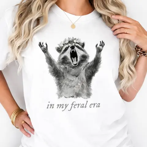 Graphic Cotton T-shirt for Women, Ideal for Summer and All Seasons