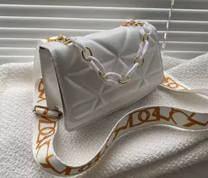 Ivory Luxe Chain Bag