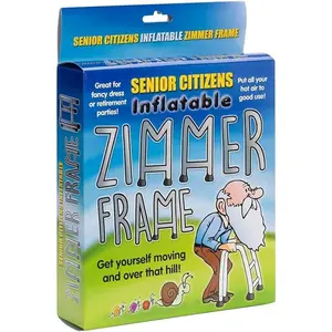 🧓 Inflatable Walker Gag Gift – Hilarious Over-the-Hill Prop!