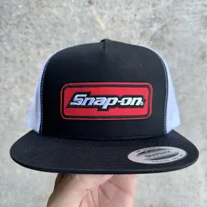 Snap on Vintage Snapback Trucker Hat Mesh Back Yupoong 6006 hats Snap on Vintage Snapback Trucker Hat Mesh Back Yupoong 6006 hats