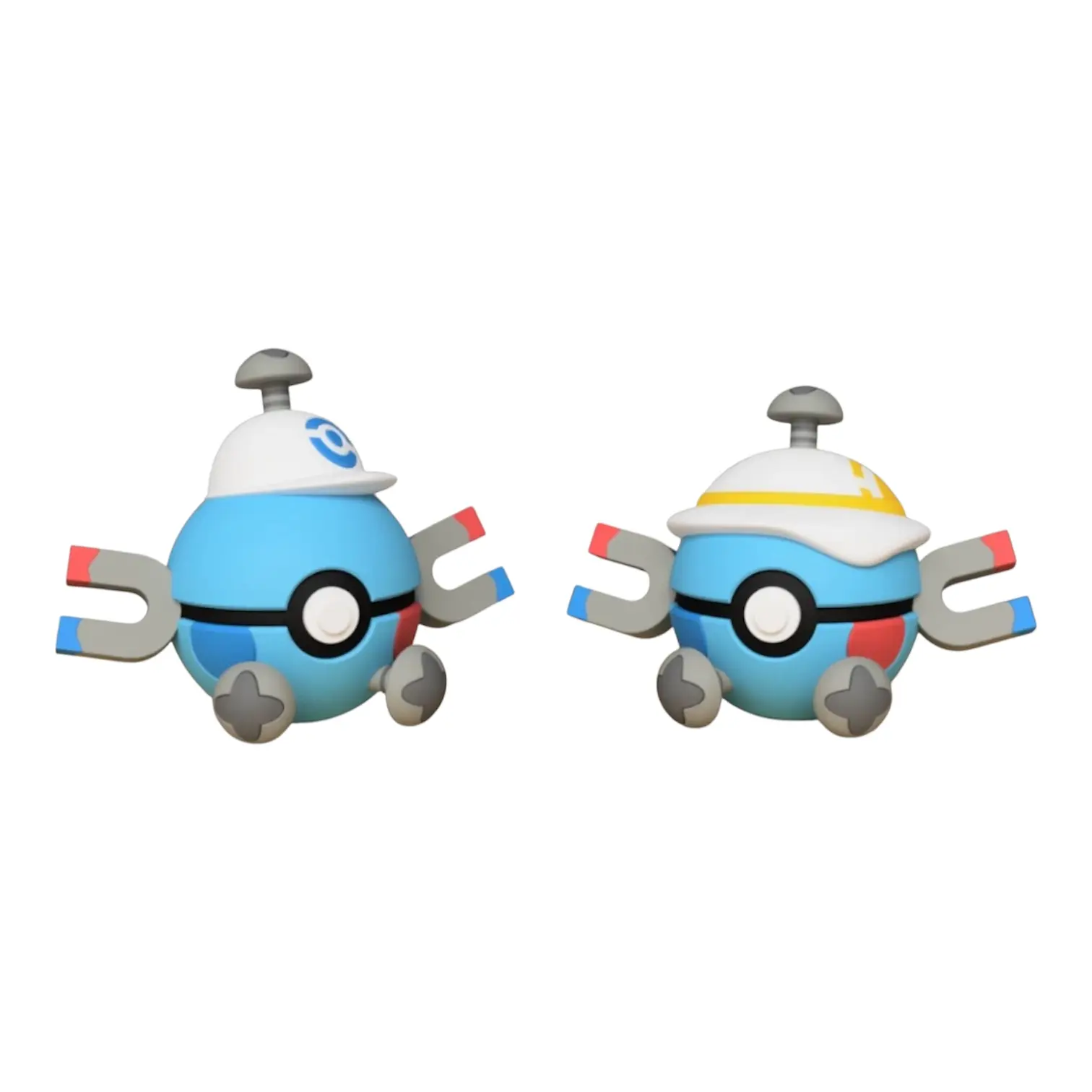 Magnemite Ditto Bundle Poke Ball - Inspired 3D Printed Collectible