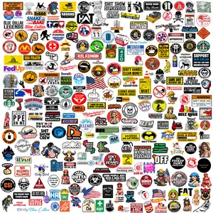 Blue Collar Legends Hard Hat Sticker Packs - High-Quality Laminated Trades Stickers, Over 300 Designs, USA Made, Durable Vinyl, Versatile Application, Proud Blue Collar