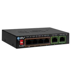 BV-Tech 4 PoE+ Gigabit Ports Switch with 2 Uplinks - Gigabit | POE-SW502G