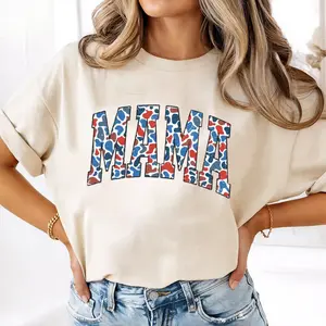 Comfort Colors Camouflage Mama T-Shirt, Mama Shirt, Mother Gifts, USA Mama Tee, American Mom Shirt, Hunting Tee, Old School Camo Shirt, 4th Of July Gifts