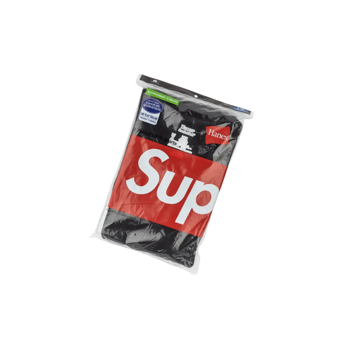 Hanes Tagless Tees (3) "Black" SU0639