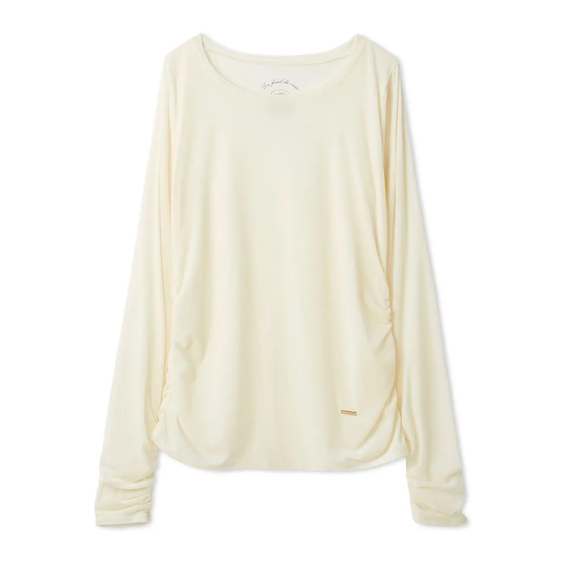 Velour Long-sleeved T-shirt
