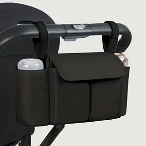 1pcs Stroller Bag Hanging Bag Storage Bag Large Capacity Multifunctional Waterproof Mommy Bag