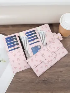 Women's Cute Flamingo Pattern Long Wallet, Multi-Functional Wallet with Multiple Card Slots, Elegant Stack Wallet for Outdoor Activities, Travel, and School