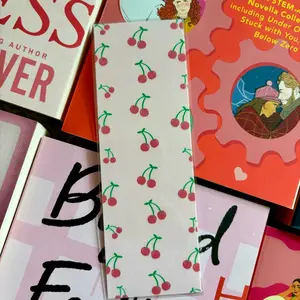 Cherry Laminated Bookmark for Book Lovers