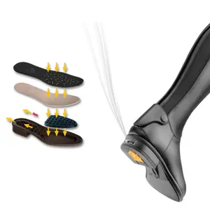 Tattini Casall Exclusive USA Leather Boot with Airboost System, Sleek Design, Interchangeable Straps & Close Contact Comfort