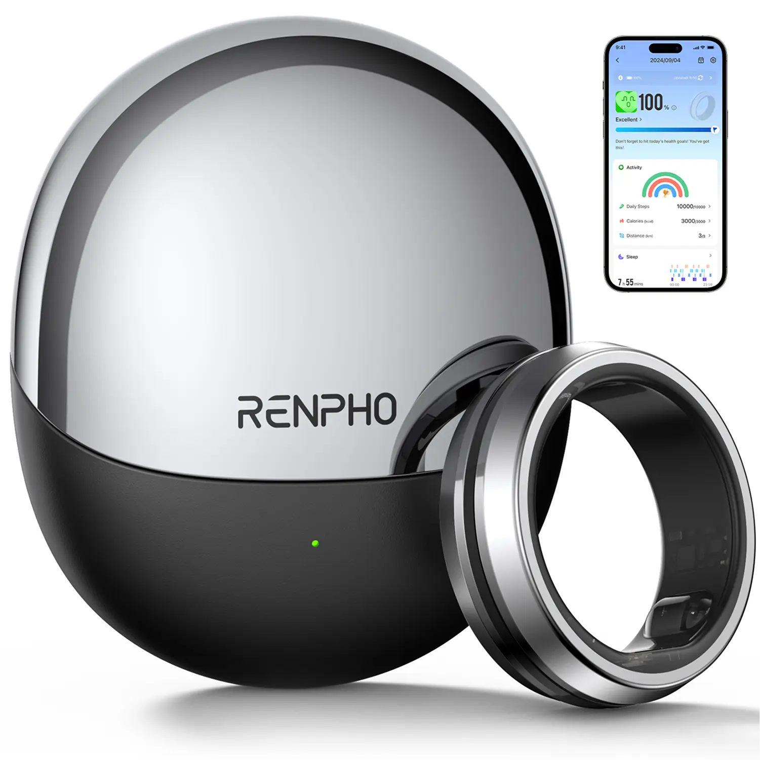 [Livestream Exclusive] RENPHO Lynx Smart Ring Fancy Gift Choice for Man Women summervibes