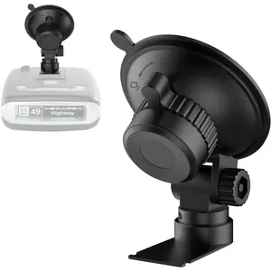 Windshield Radar Detector Mount,Suitable for Escort MAX,MAX 2,2015-2019 MAX360 Radar Suction Cup Mounting Base,with Sliding Plate Connection(Not Applicable to MAX 3 and MAX360C Model