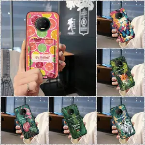 Full wrap Card slot Phone Case For Infinix X690/Note7 Silicone Shockproof Soft case Anti-knock Cartoon Dirt-resistant Waterproof Fashion Design Graffiti Back Cover Cover Anti-dust