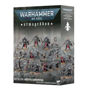 Warhammer 40k Armageddon Battalion Adepta Sororitas Warhammer 40k Armageddon Battalion Adepta Sororitas