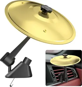 Car Cymbal Air Vent, Mini Car Crash Cymbals, Add Fun to Your Drive with Car Drum | A Great Gift For Drummers And Music Lovers | All Vehicle Types