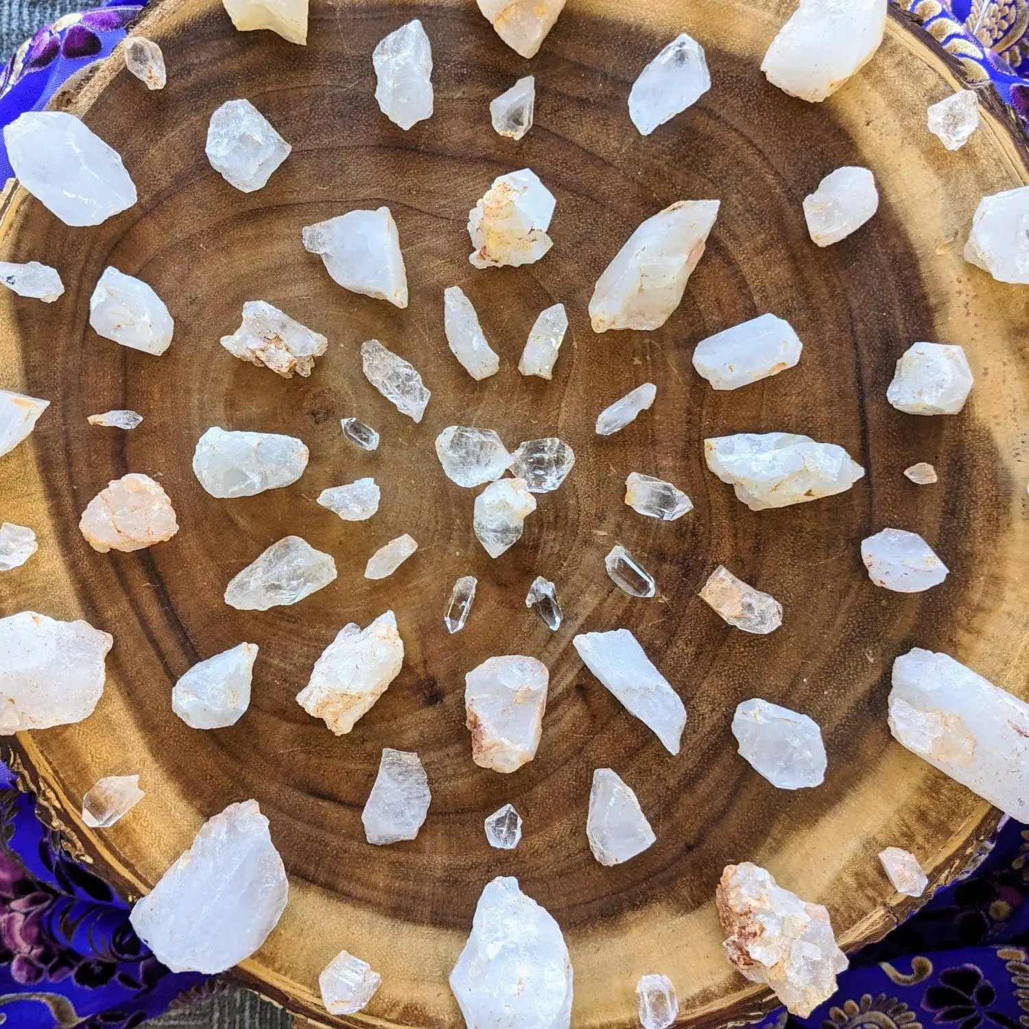 Arkansas Quartz Hand Mined Eclipse Crystals 50gm parcel SALE #LV5585