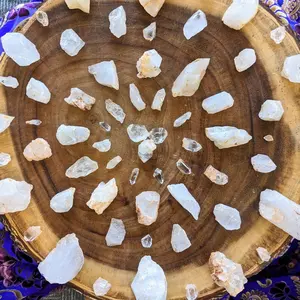 Arkansas Quartz Hand Mined Eclipse Crystals 50gm parcel SALE #LV5585