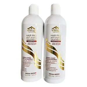 Eternal Spirit Beauty Hair Pro Anti Aging Treatment Shampoo & Conditioner Kit with Argan Oil Keratin and Panthenol 16 FL Oz 473 mL