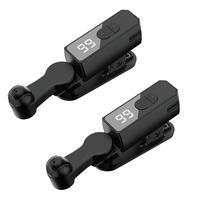 Black 2pcs Rechargeable