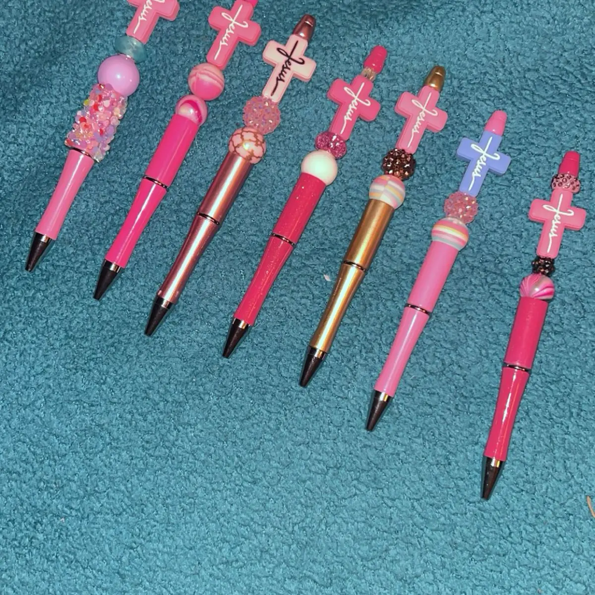 Faith Pans and Mechanical Pencils - Assorted Colors with Unique Designs and Durable Construction