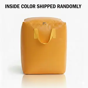 Large Capacity Moving Packing Bag, Waterproof Durable Thick Weave Bag, Clothes Blankets Courier Snake Skin Bag, Packing Tool