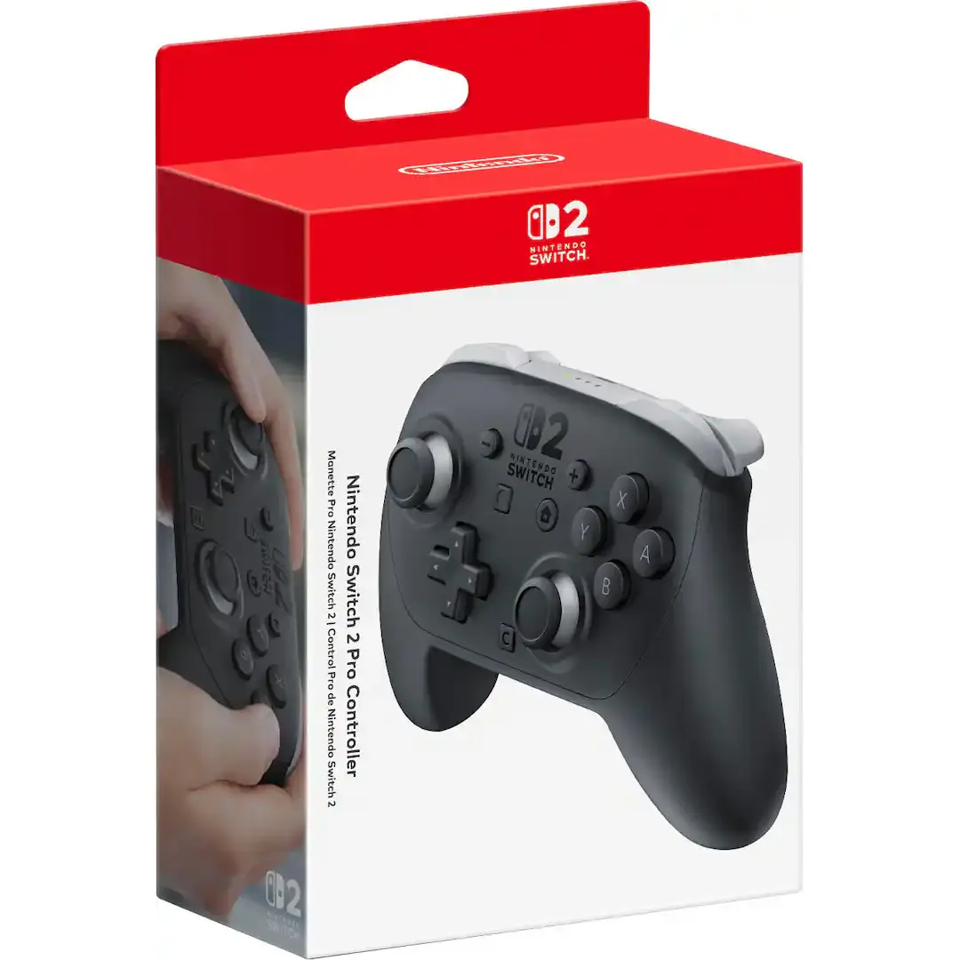 Nintendo Switch 2 Pro Controller - Black - Nintendo Switch 2 Nintendo Switch 2 Pro Controller - Black - Nintendo Switch 2