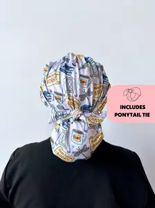 DuoStyle Scrub Hat - Gilmore Book Club