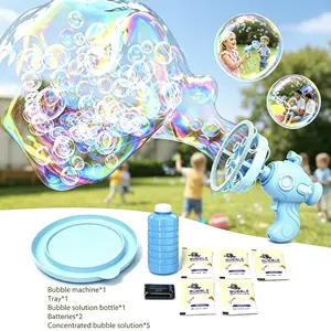 Bubble Machine for Toddlers Kids,Fancy Bubble in Bubble Machine Set, Submarine Bubble Machine with Bubble Solution & Batteries, Ready to Use, No Extra Supplies Needed, Summer Party Toy for Indoor & Outdoor,Easy Assembly for Boys & Girls