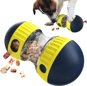 Dog Interactive Toys Indestructible Puppy Toy Adjustable Food Dispensing Treat Dispenser Dogs Puzzles Feeder Slow Feeding for Large/Medium/Small Aggressive Chewers Breed Pet Gift