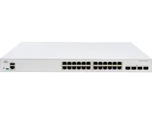 Cisco C1300X-24T-4X Ethernet Switch - 24 Ports - Manageable - Gigabit Ethernet, 10 Gigabit Ethernet - 3 Layer Supported - 32.10 W Power Consumption - Twisted Pair, Optical Fiber