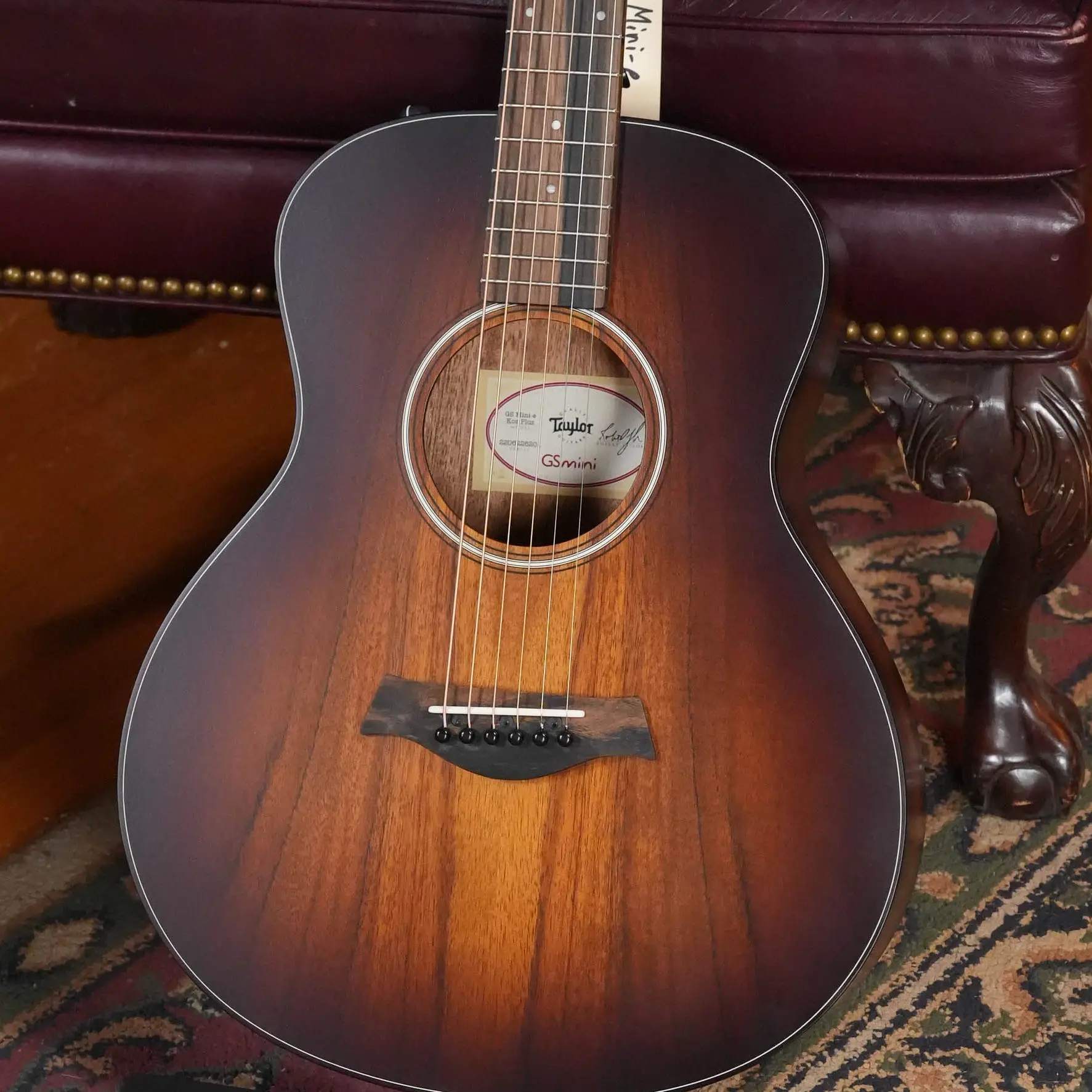 Taylor GS Mini-e Koa Plus Acoustic-Electric #6201