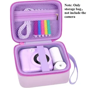Kids Instant Print Camera Case Compatible with ESOXOFFORE for Dylanto for DUDUDRAGON for GKTZ for Dafotil for Careenoah for Aasonida Toddler Digital Prints Paper Storage Bag (Box Only)