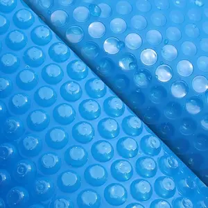 Solar Pool Cover,12mil 18x9 Foot Solar Pool Blanket for In-Ground and Above Ground Swimming Pools,Rectangular Thermal Pool Cover,Blue(9x18FT)