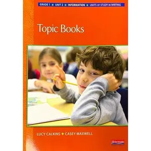 USED-Units of Study in Writing, Topic Books, Grade 1, Unit 2, c. 2023, 9780325128627, 0325128626 by Casey Maxwell (Hardcover)