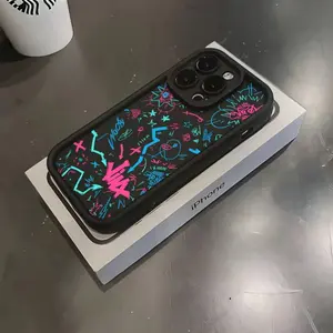 Game Character Jinx Graffiti Phone Case for iPhone 16 15 14 13 12 11 Pro Max Mini XR XS X 7 26 Plus, Anti-Drop Soft Tpu Back Cover