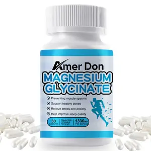 1330MG Magnesium Glycinate High Absorption,Improved Sleep,Stress &Anxiety Relief