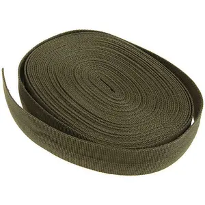 Tactical Spec Flat Nylon Heavy Webbing Strap Hunting 1 Inch X 10 Yards