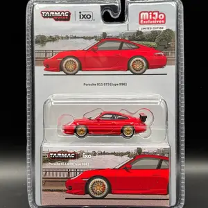 Tarmac Works Porsche 911 GT3 (Type 996) - Red - MiJo Exclusives - 1:64 Scale