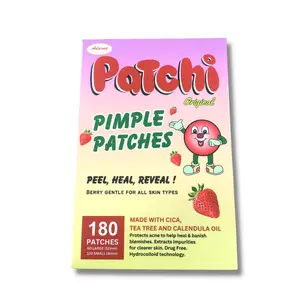 Adarna Essentials Patchi Pimple Patch Paraben Free Acne Patches Acne Spot Dots Alcohol Free All Skin Types Blemish Skincare Blend Calendula Cica Clear Exfoliate Gentle Hydrocolloid Pack Remedy Salicylic Skin Repair Salicylic Acid Soothing Tea Tree