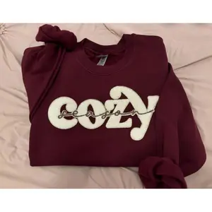 Cozy Season Chenille Patch Sweatshirt