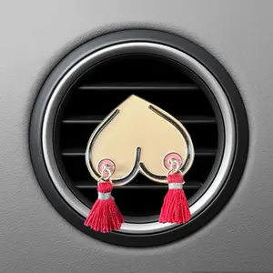 Bewbie Tassel Charm Car Felt Diffuser or Decor Only | Light or Dark