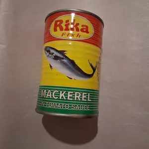 Rika Fish Mackerel in Tomato Sauce - 100% Natural, No Artificial Additives, Perfect for Cooking and Snacking