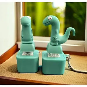 2 pcs Lizard Sound Button Simulation Lizard Keychain Halloween Gift with Unique Design and Sound Feature Gifts for friends